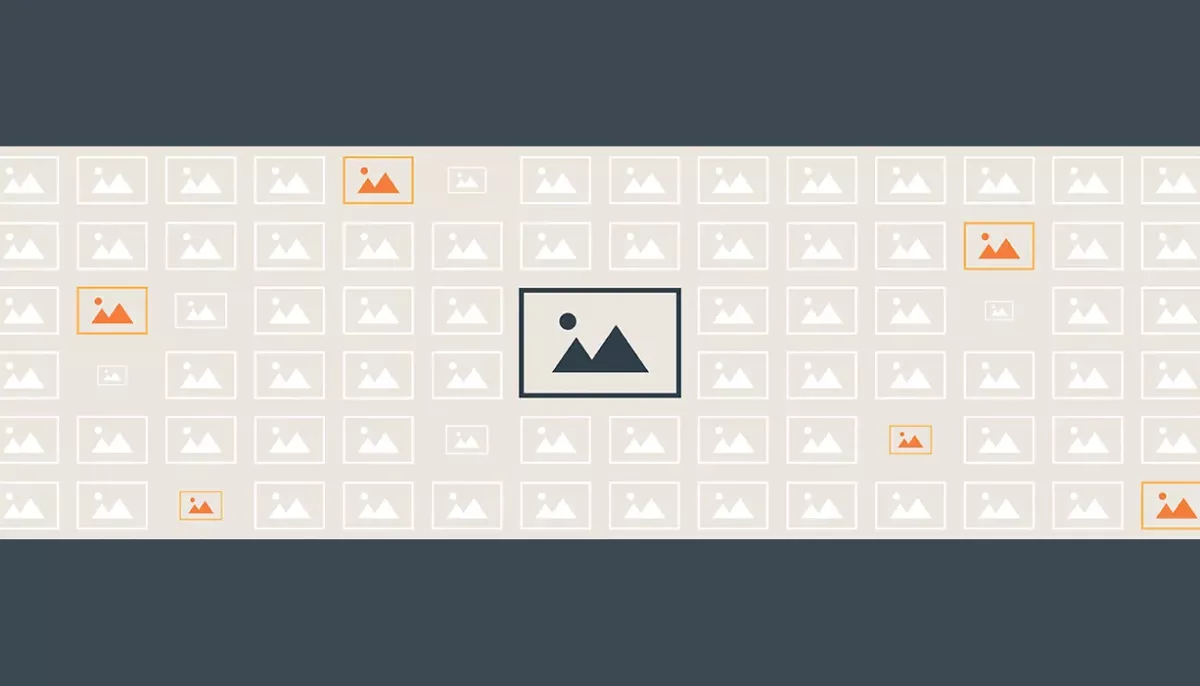 Repeating image of mountain icon