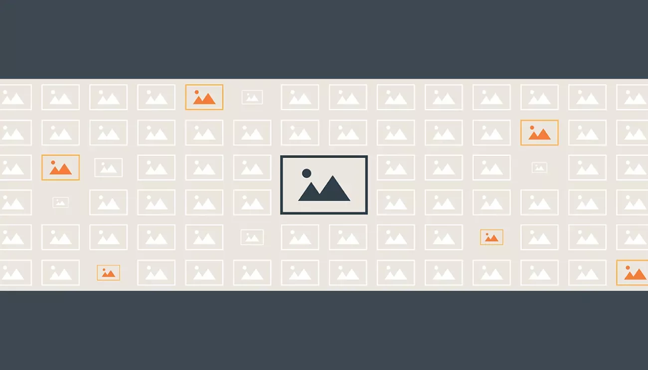 Repeating image of mountain icon