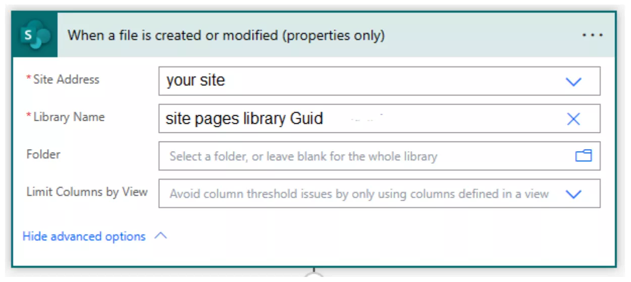 HTML showing conditional content visibility.