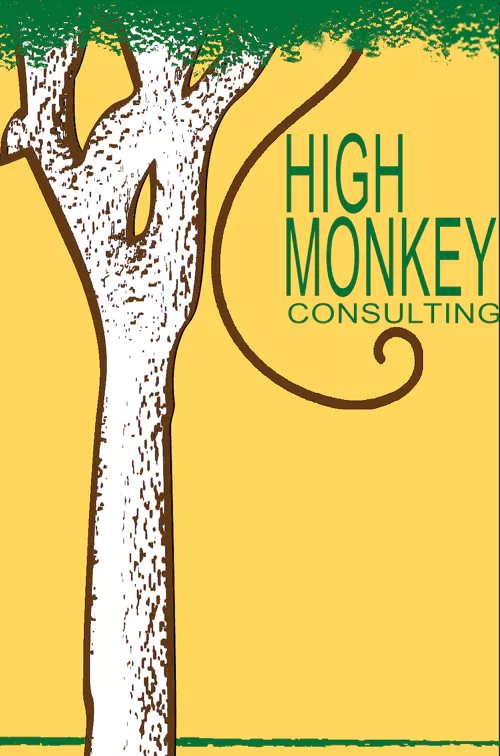 High Monkey business card from 2004.