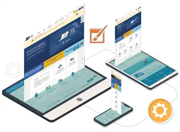Royal Credit Union's website displayed across devices.